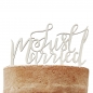 Preview: Wooden Cake Topper - Just Married